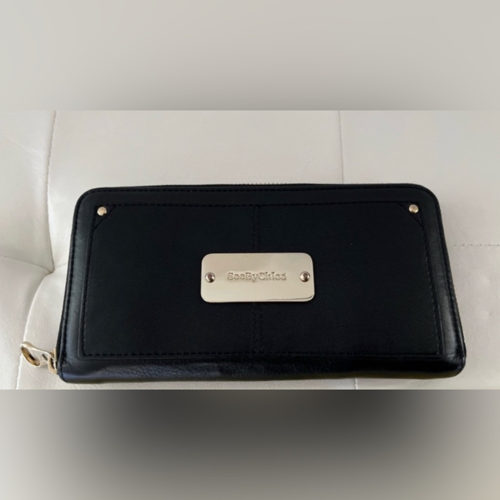 See by Chloe Black Wallet